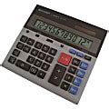 Sharp QS 2130 12 Digit Dual Power Desktop Calculator Office Depot