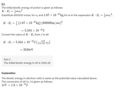 A Proton With An Initial Speed Of M S Is Brought To Rest By An