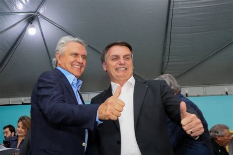 Bolsonaro Posta Vídeo Em Que Caiado Faz Elogios A Ele Após Governador