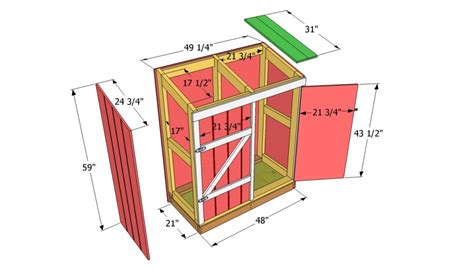 Lean To Tool Shed Plans