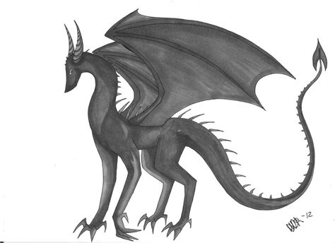 Dragon Commission By Majmu On Deviantart