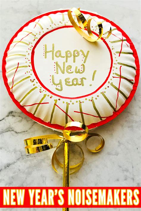 Ring in the New Year with a DIY New Year’s Noisemaker Craft for Kids