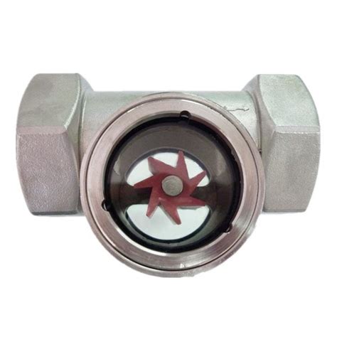 Stainless Steel Liquid Impeller Sight Flow Indicator Manufacturer