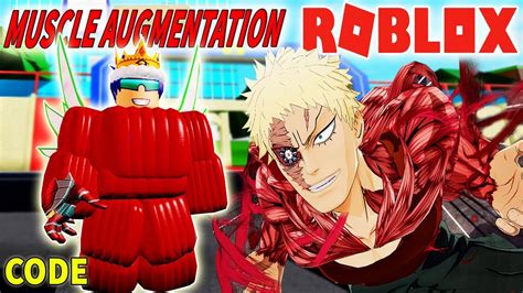 Roblox SỨc MẠnh HiẾm Muscle Augmentation TỘi PhẠm SiÊu CƠ BẮp Code