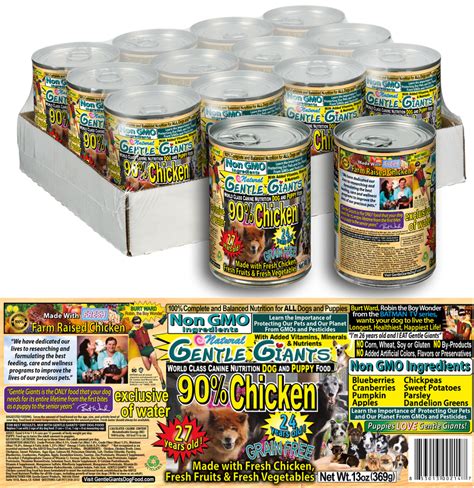 Gentle Giants Dog Food And Products Home