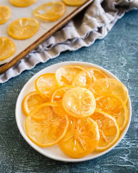 Easy Candied Lemon Slices How To Make Candied Lemon Slices