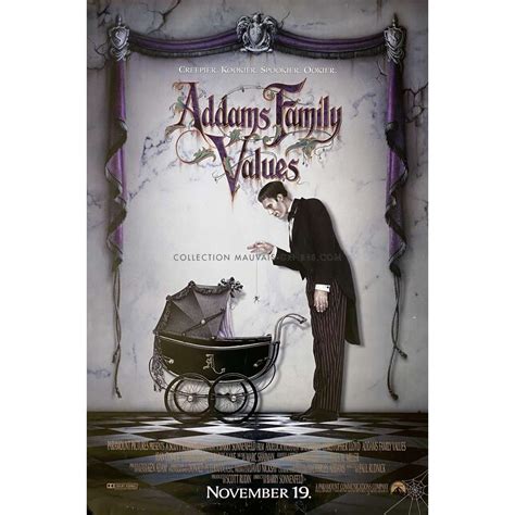 ADDAMS FAMILY VALUES U.S. Movie Poster - 27x41 in. - 1991