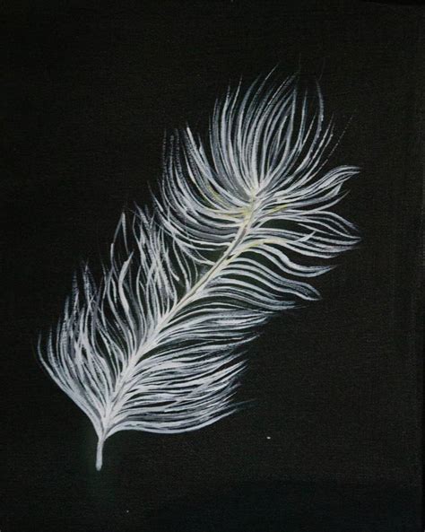 Feather Painting by Maria Afanassiev | Saatchi Art