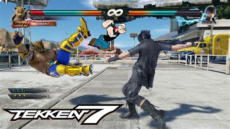 Tekken 7 | Gameplay | Fighting Game | King vs Noctis | Gaming Maniac ...