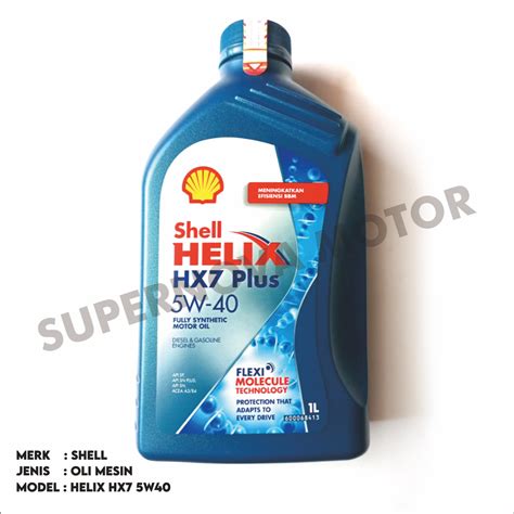 Oli Mesin Shell Helix Hx Plus W Fully Synthetic Motor Oil Kemasan