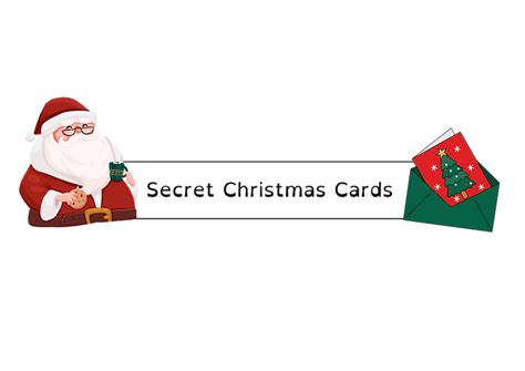 Secret Santa Christmas Cards Ateliersanglais