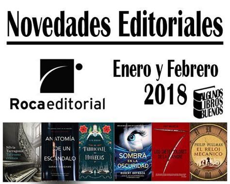 Novedades Editoriales Roca Enero Y Febrero