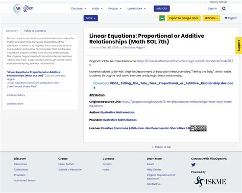 Homework Lesson 11 Equations For Proportional Relationships Answer Key