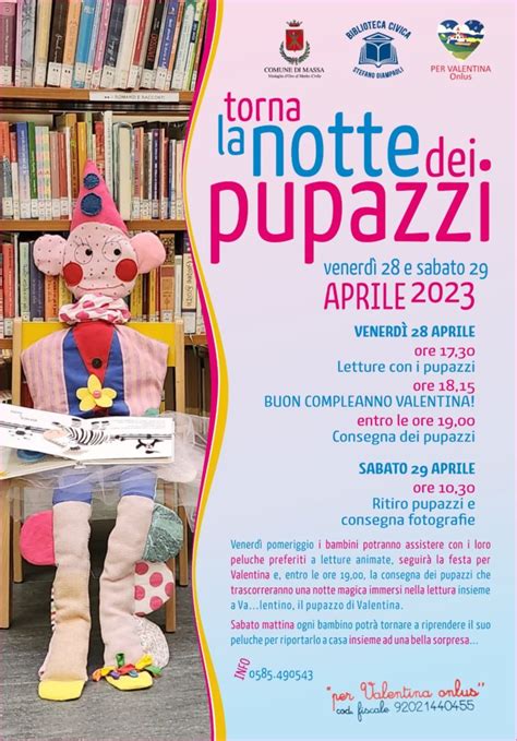 Iniziativa Per Bambini In Bilbioteca La Notte Dei Pupazzi Nuigurumi