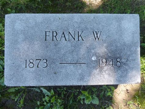 Frank Winton Mcallister M Morial Find A Grave