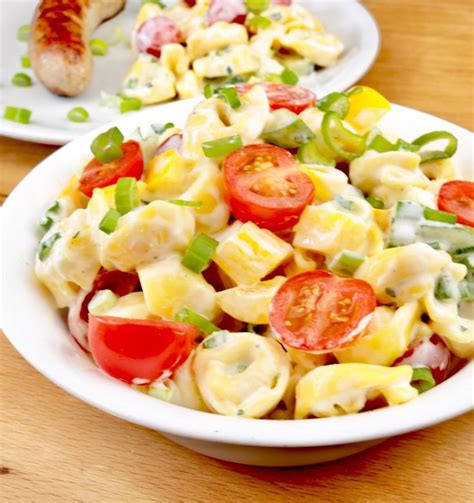 Ein Tortellini Salat Sollte Auf Keiner Grillparty Fehlen Zu Faul Zum