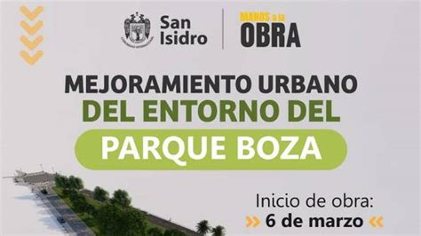 Manos A La Obra Mejoramiento Urbano Del Entorno Del Parque Boza