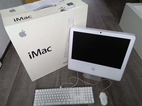 Apple Imac In Original Box With Apple Keyboard Mouse Model