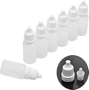 Jespeker Pcs Plastic Dropper Bottle Drop Bottles Empty Squeezable