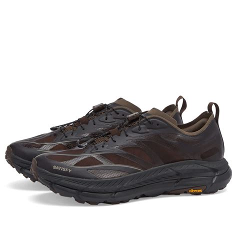 HOKA ONE ONE X Satisfy Mafate Speed 4 Lite Coffee END KR