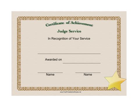 Printable Jury Duty Certificate Of Attendance