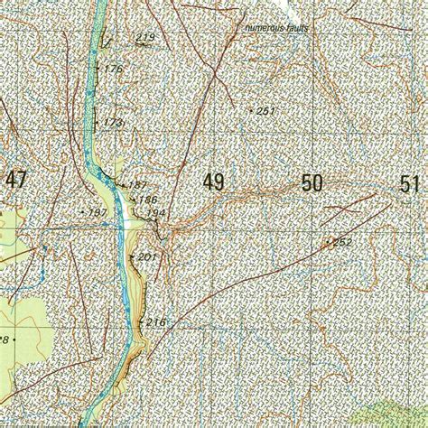 Mount Keating (4268-3) Map by Geoscience Australia | Avenza Maps