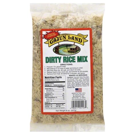 Deep South Blenders Cajun Land Dirty Rice Mix, 8 oz - Walmart.com ...