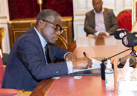 S E Nguema Obiang Mangue Ordena A CIGESA Culminar Las Obras En Malabo