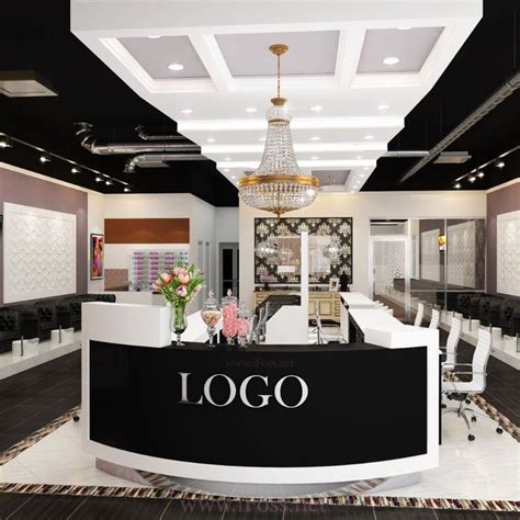 Nail Salon Interior Ideas Salon Interior Design Cost Nail Salon