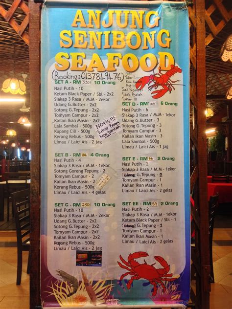 Food In PJs : Anjung Senibong Seafood Restaurant Johor Bahru