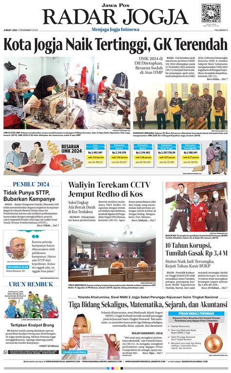 Jawa Pos Radar Jogja Edisi Jumat Jumat Radar Jogja