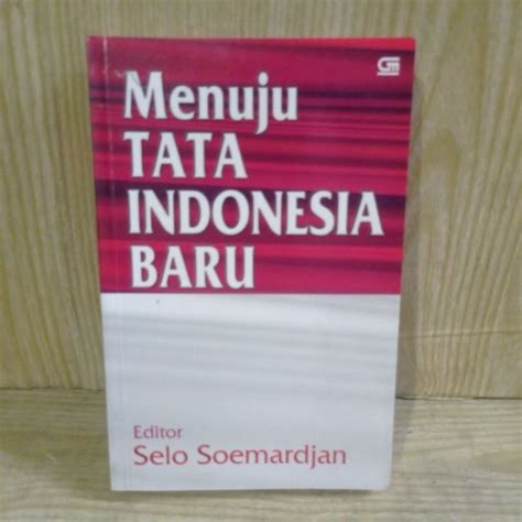 Jual MENUJU TATA INDONESIA BARU by Selo Soemardjan | Shopee Indonesia