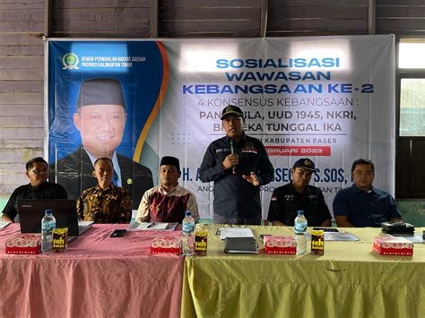 Andi Faisal Assegaf Gelar Sosbang Di Muara Tekale Jelaskan Pentingnya