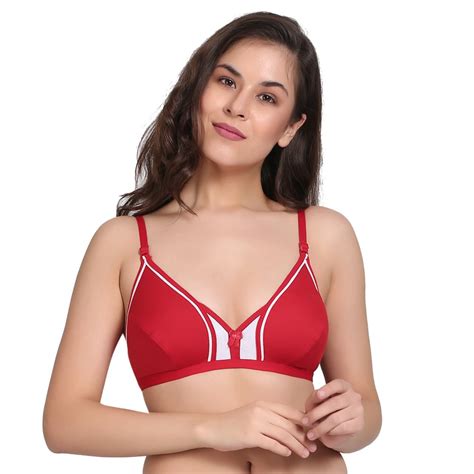 Non Padded Design Cotton Bra Plain At Rs 45 Piece In New Delhi Id