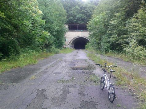 Western Entrance To The Sideling Hill Tunnel Country Roads