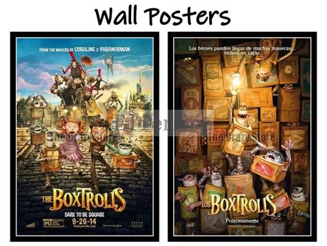 The Boxtrolls Movie Home Decorative Painting White Kraft Paper Poster 42X30cm-in Wall Stickers ...