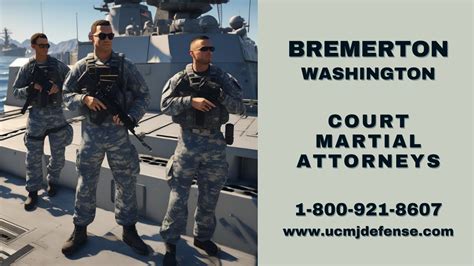 Bremerton Ucmj Article 120 Military Defense Lawyers Court Martial