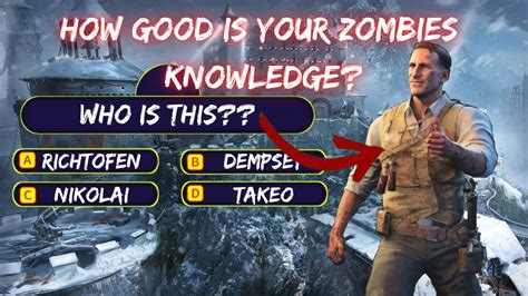 20 Questions To Test Your Cod Zombie Knowledge Youtube