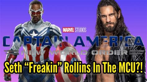 Wwe Star Seth Freakin Rollins In The Mcu Captain America New