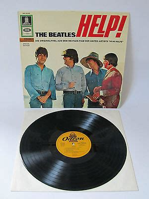 The Beatles Help Lp Orig 1965 Ex Odeon Swiss Ex Libris Export Club