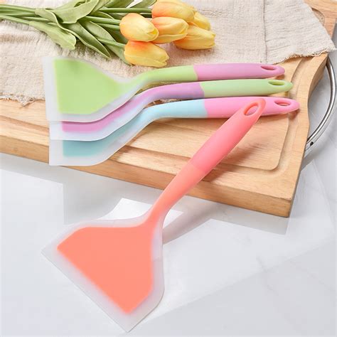 Silicone Spatula Food Grade Spatula Turner Nonstick Kitchen Utensils