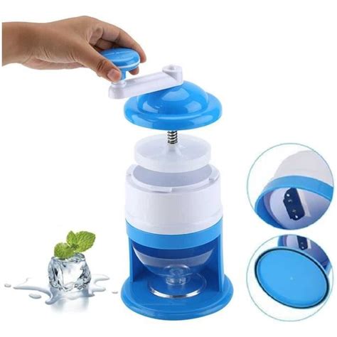 Mini Broyeur Glace Manuel Rasoir Glace Portable Et Machine C Ne