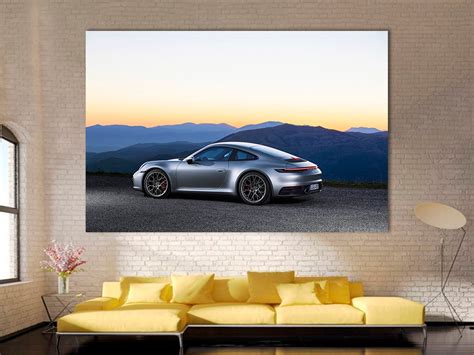 Porsche 911 Carrera Porsche Leinwand Porsche Wandkunst Porsche Etsy De