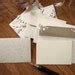 25 Mini Envelopes With Blank Cards Parchment Natural Paper Wedding