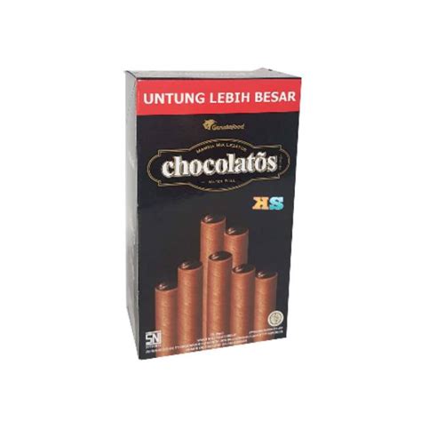 Jual Chocolatos Dark Wafer Roll Long Netto Pcs X Gr Shopee