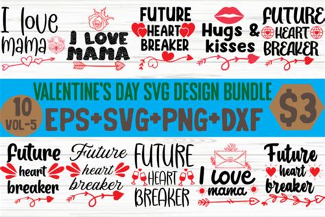 Big Valentines Day Svg Design Bundle Bundle · Creative Fabrica