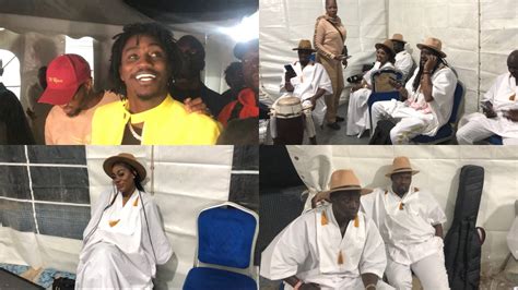 Bal Des Faramarenes Wally Seck Et Ses Musiciens Dans Les Coulisses