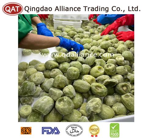 Wholesale Bulk IQF Fruits Frozen Whole Kiwi For Exporting With