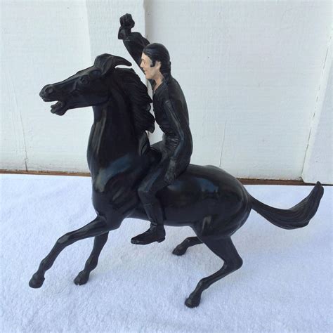 Vintage Disney Movies Marx Zorro And Tornado Horse Cowboy Action Figure