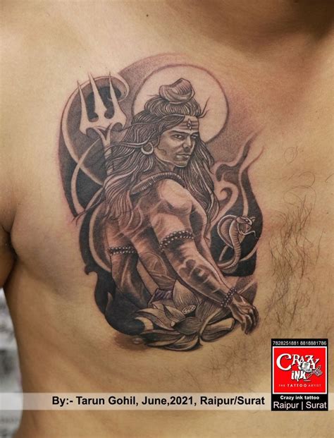 Lord Shiva Tattoo Design | Tattoo artists near me, Shiva tattoo design ...